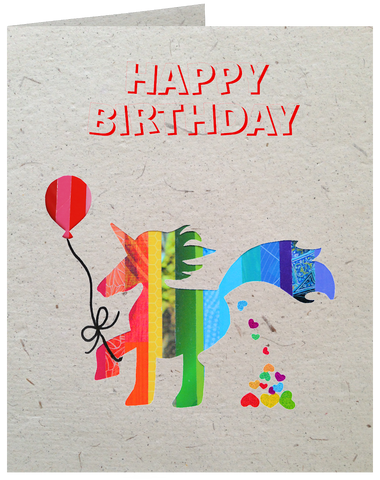 GC011 Poop Paper!! Birthday Card