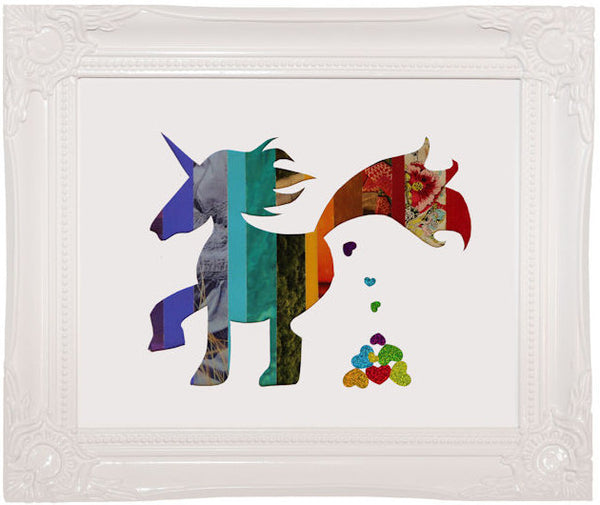 unicorn poop heart