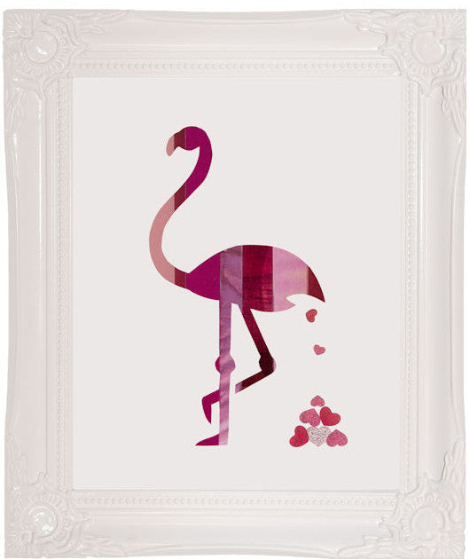 PH019 Flamingo Print