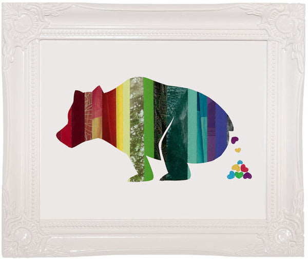 PH006 Grizzly Bear Print